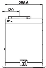 FRANKE BOX PLUS LED FBI 537 XS - Boyutlar - 3