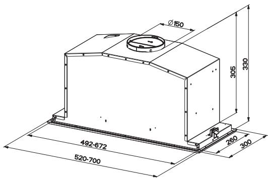 FRANKE BOX PLUS LED FBI 537 XS - CZ - 2