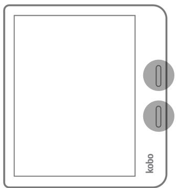 KOBO LIBRA 2 - Allumer et éteindre sa liseuse kobo - 2