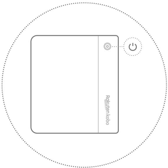 KOBO LIBRA 2 - Allumer et éteindre sa liseuse kobo - 1