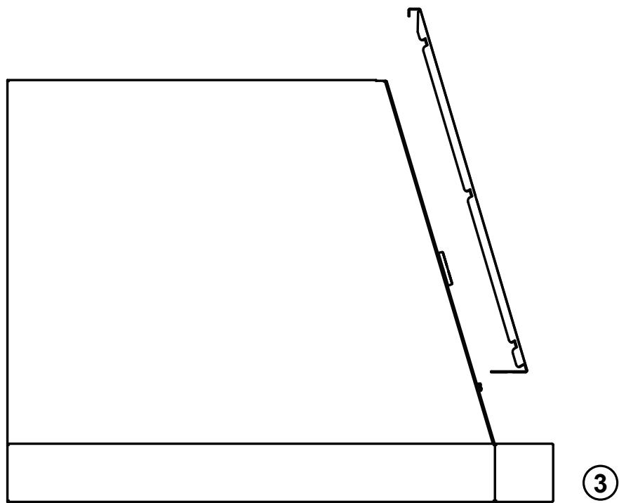 LACANCHE L2HM1100E - Préparation de la hotte : - 3