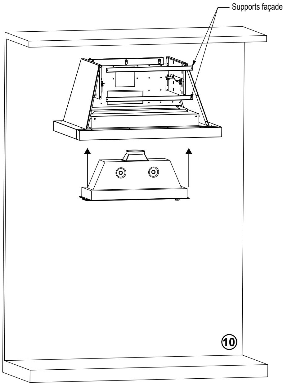 LACANCHE L2HM1100E - Montage de la hotte : - 6