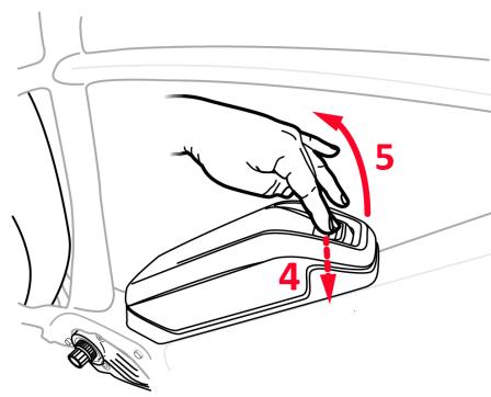 TREK ALLANT+ 5  -  ALLANT+ 7 -  ALLANT+ 8 -  ALLANT+ 8S - Dépose de la batterie - batterie intégrée - 3