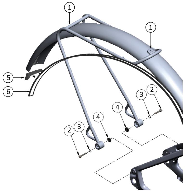 TREK ALLANT+ 5  -  ALLANT+ 7 -  ALLANT+ 8 -  ALLANT+ 8S - Remplacement du porte-bagages - 1