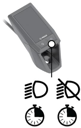 TREK ALLANT+ 5  -  ALLANT+ 7 -  ALLANT+ 8 -  ALLANT+ 8S - Allumage et extinction des faux sur les vélos non soumis à la norme UE de réception par type - 3