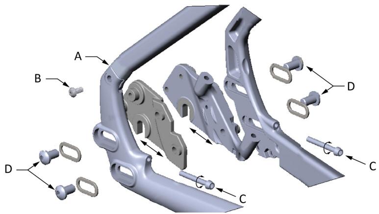 TREK ALLANT+ 5  -  ALLANT+ 7 -  ALLANT+ 8 -  ALLANT+ 8S - Remplacement de la fourche - 1