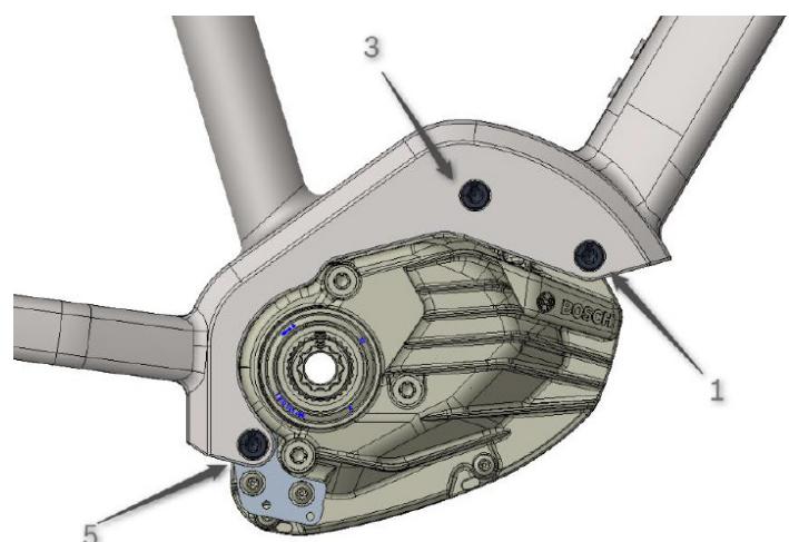 TREK ALLANT+ 5  -  ALLANT+ 7 -  ALLANT+ 8 -  ALLANT+ 8S - Installation de l'unité de transmission - 1