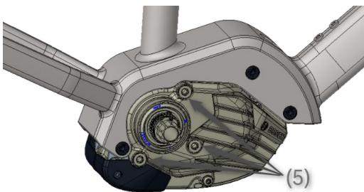 TREK ALLANT+ 5  -  ALLANT+ 7 -  ALLANT+ 8 -  ALLANT+ 8S - Installation de l'unité de transmission - 6