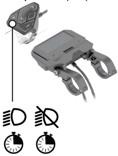 TREK ALLANT+ 5  -  ALLANT+ 7 -  ALLANT+ 8 -  ALLANT+ 8S - Allumage et extinction des faux sur les vélos non soumis à la norme UE de réception par type - 4