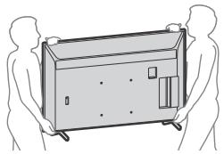 SONY KD-55X85J - KD-65X85J - KD-75X85J - KD85X85J - Transporte - 3
