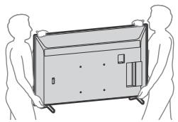 SONY KD-55X85J - KD-65X85J - KD-75X85J - KD85X85J - Transporte - 2