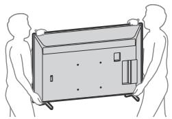 SONY KD-55X85J  -  KD-65X85J -  KD-75X85J -  KD85X85J - Transporting - 3