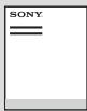 SONY KD-55X85J  -  KD-65X85J -  KD-75X85J -  KD85X85J - Perncpauhoen Homep Ha npodykTa (JEJIeIpuH PEGJIAMEHT (EC) 2019/2013 HA KOMNCYTA) - 2
