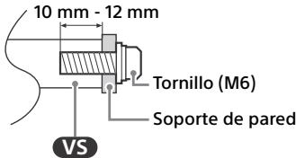 SONY KD-55X85J - KD-65X85J - KD-75X85J - KD85X85J - Información para la instalación del Soporte de pared - 1