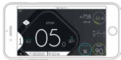Light weather KMH 05.0 AVS 1 -758 -12% 0 % 90 © 00/00/00 M 60 km