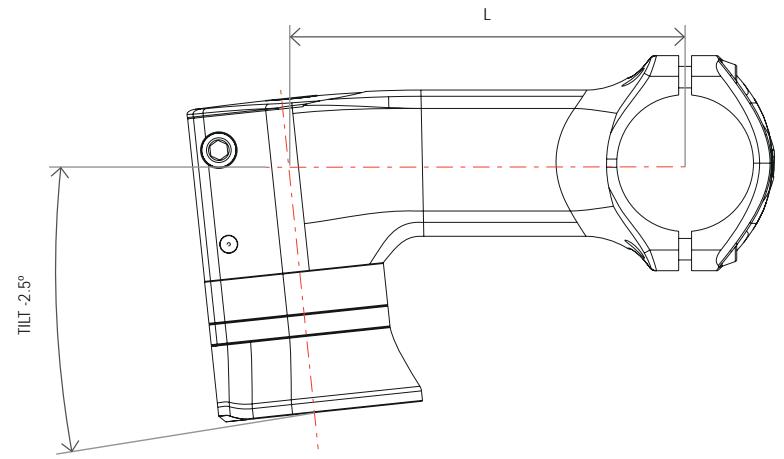 TILT -2.5° L