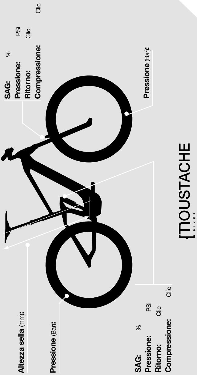 MOUSTACHE TANDEM SAMEDI - Le mie impostazioni - 1