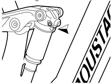 MOUSTACHE TANDEM SAMEDI - SISTEMA DE BLOQUEO DEL AMORTIGUADOR - 1