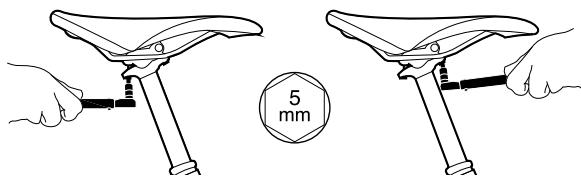 MOUSTACHE TANDEM SAMEDI - TWO FITTING BOLTS: - 1