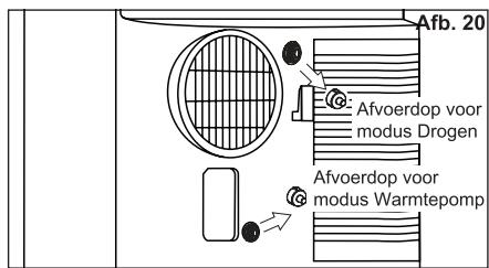 AEG AXP26U558HW - Instructie voor afvoer - 1