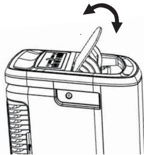 AEG AXP26U558HW - Functie Spleet zwenken - 2