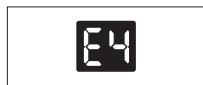 ELECTROLUX EXP26U758CW - Code d'erreur - 4
