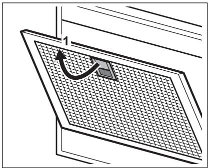 AEG-ELECTROLUX DBE5961HG - Reinigen des Fettfilters - 1