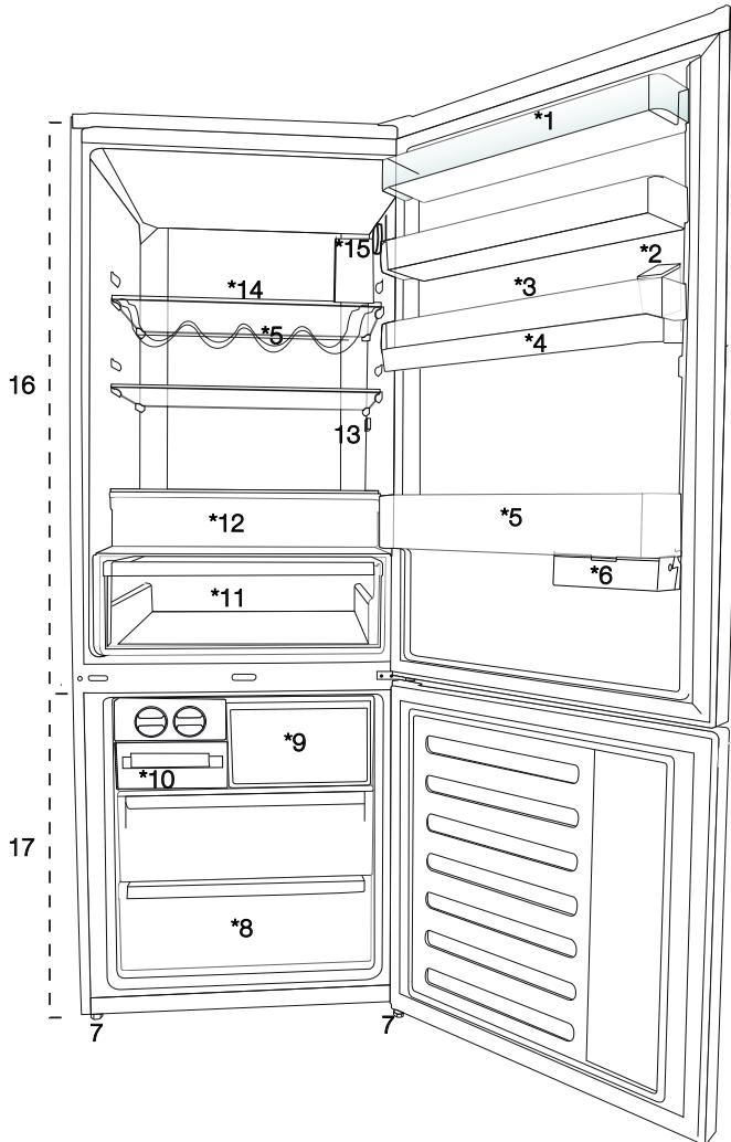 BEKO RCNE520E31W - 2Votreréfrigérateur - 1
