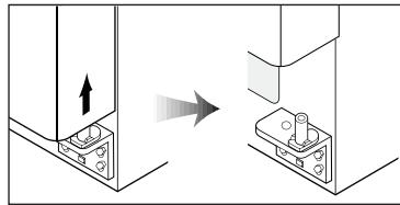 GORENJE NRS9182BBK - Removing Refrigerator Door - 3