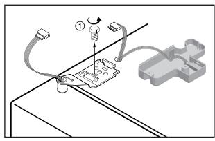 GORENJE NRS9182BBK - Desmontagem da porta do congelador - 3