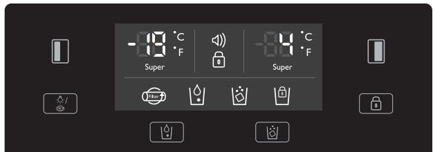 GORENJE NRS9182BBK - Nastavitev temperature - 1