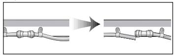 GORENJE NRS9182BBK - Desmontagem da porta do congelador - 1