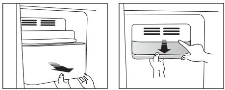 GORENJE NRS9182BBK - ③ De opbergdoos voor de ijsblokjes - 1