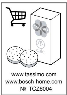 BOSCH TASSIMO TAS1104 - TAS110x - 50