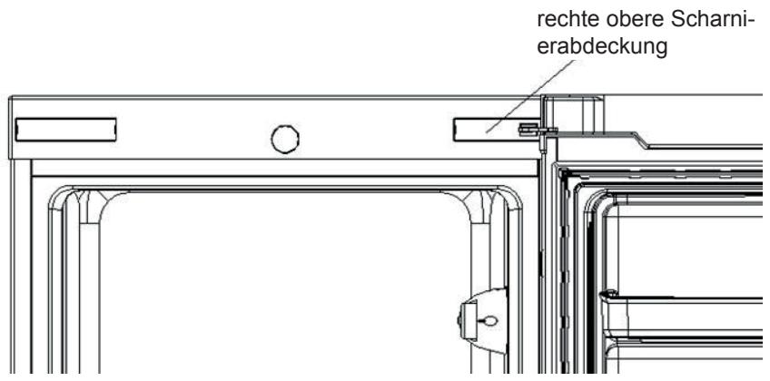 INDESIT SIAA55 - Den Turanschlag umkehren - 1