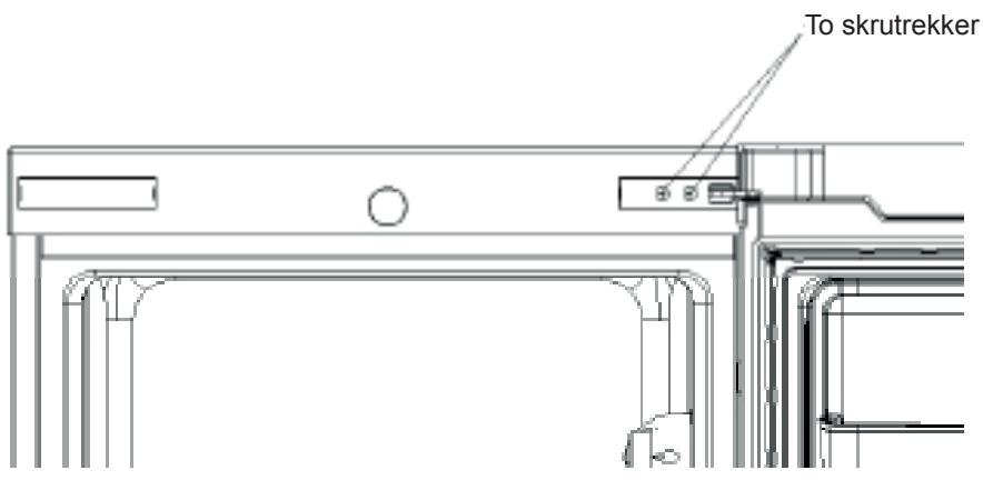 INDESIT SIAA55 - Reversere dørsvingen - 2