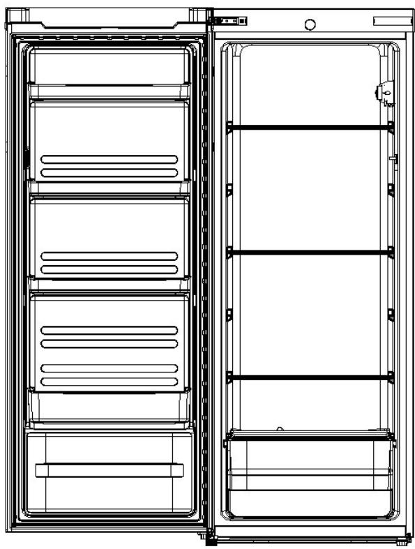 INDESIT SIAA55 - Reversing the Door Swing - 9