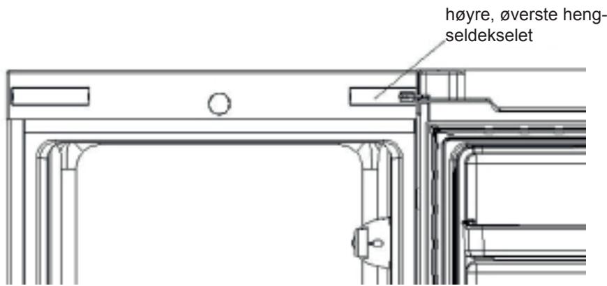 INDESIT SIAA55 - Reversere dørsvingen - 1
