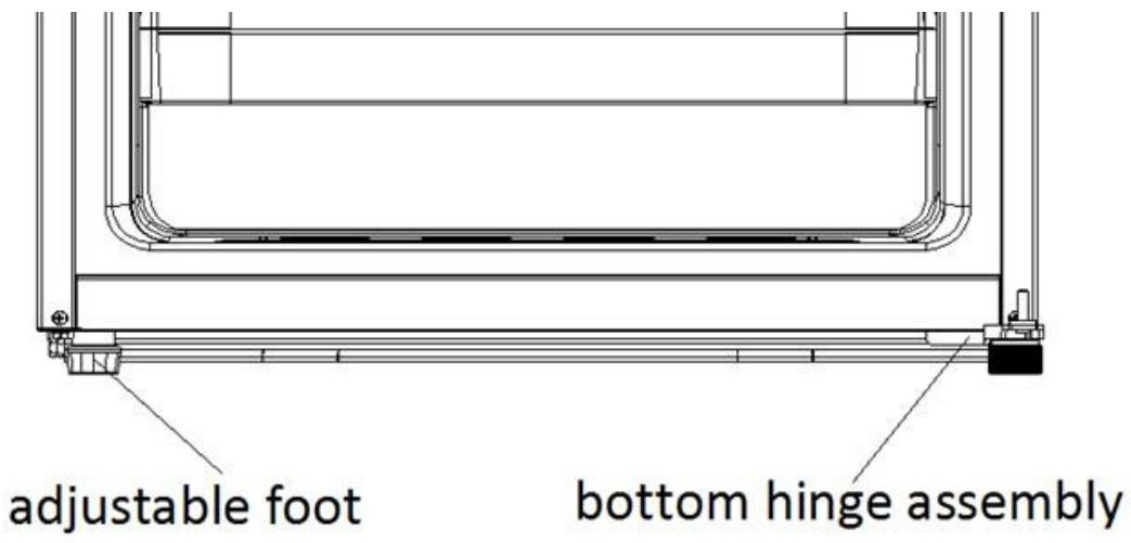 INDESIT SIAA55 - Reversing the Door Swing - 5