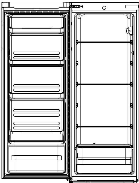INDESIT SIAA55 - Den Turanschlag umkehren - 9
