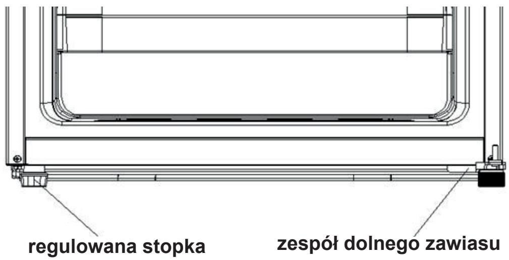 INDESIT SIAA55 - Przektladanie drzwi na druga strone - 5