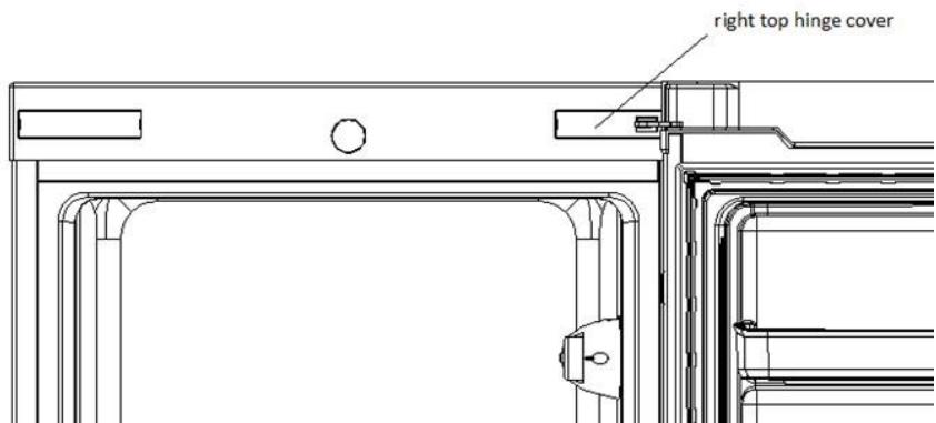 INDESIT SIAA55 - Reversing the Door Swing - 1