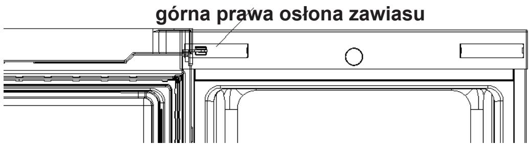 INDESIT SIAA55 - Przektladanie drzwi na druga strone - 10