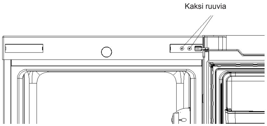 INDESIT SIAA55 - Oven saranapuolen vaihtaminen - 2