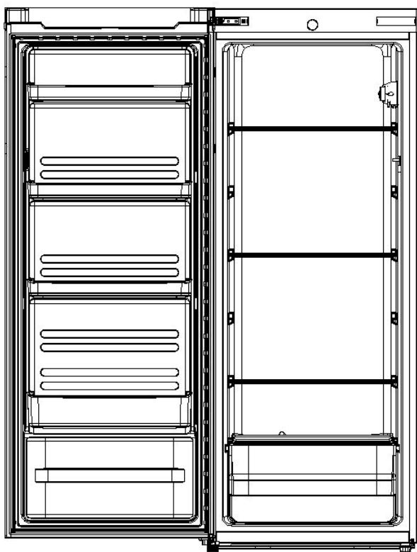 INDESIT SIAA55 - Vending af dørhængsler - 9