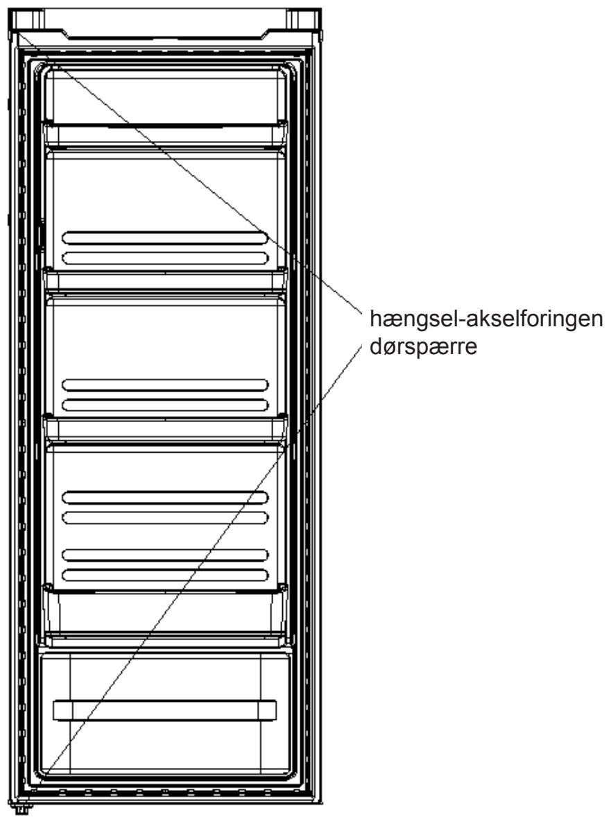 INDESIT SIAA55 - Vending af dørhængsler - 3