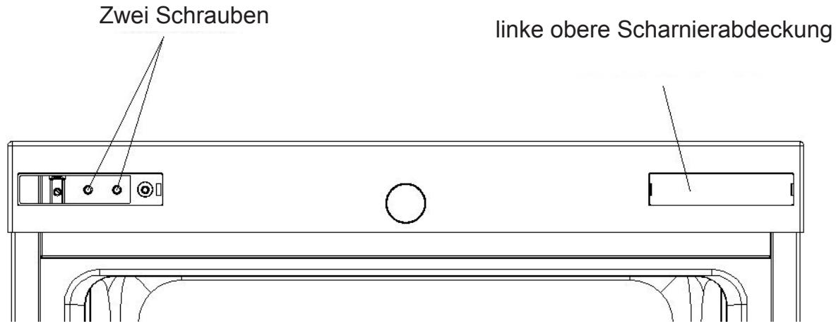INDESIT SIAA55 - Den Turanschlag umkehren - 8