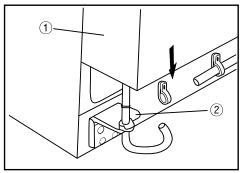 GORENJE NRS9182CBBK - Einsetzen der Gefrierfachtür - 1
