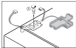 GORENJE NRS9182CBBK - Démontage de la porte du congélateur - 3