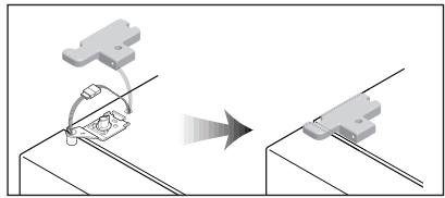 GORENJE NRS9182CBBK - Remontage de la porte du congélateur - 3